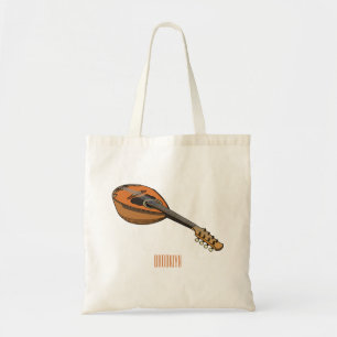 Bolso De Tela Ilustracion personalizado Mandolin