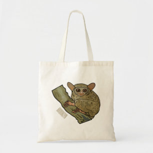 Bolso De Tela Ilustracion personalizado Tarsier