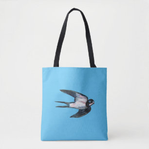 Bolso De Tela Ilustracion volador de barbecho