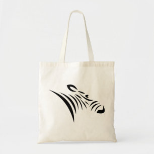 Bolso De Tela ilustracion zoológico de un animal de cebra lindo
