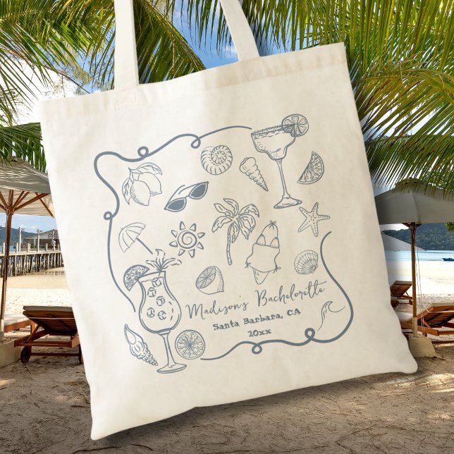 Bolso De Tela Ilustraciones Bachelorette (Subido por el creador)
