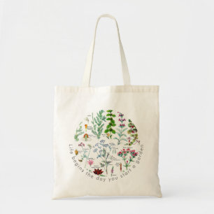 Bolso De Tela Ilustraciones botánicos