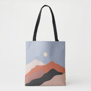 Bolso De Tela Ilustraciones paisajistas de mediados de siglo,Ian