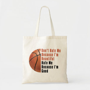 Bolso De Tela Im Beautiful Im Good Basketball