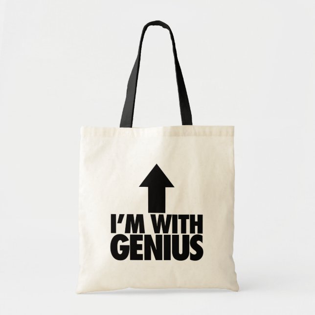 Bolso De Tela Im con el genio (Frente)