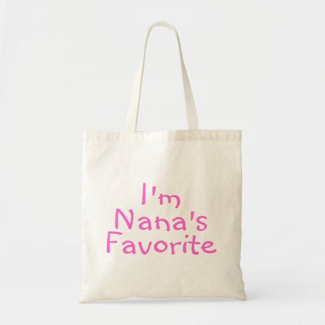 Bolso De Tela Im favorito de Nanas (Frente)