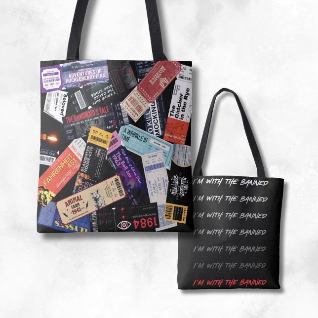 Bolso De Tela I'm with the Banned Black (Subido por el creador)