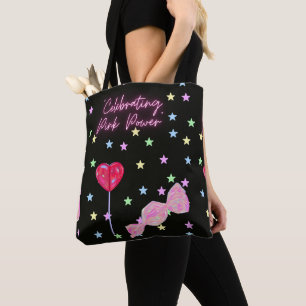 Bolso De Tela imagen 3d de caramelo, caramelo, fantástico, perso