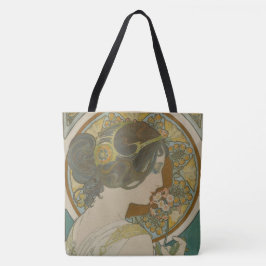 Bolso De Tela Imagen de Alphonse Mucha (1899)