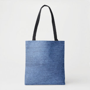 Bolso De Tela Imagen de apariencia de textura de negm blanco azu