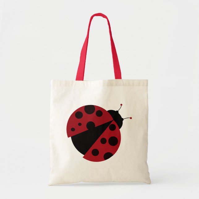 Bolso De Tela imagen de ladybug (Frente)