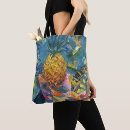 Bolso De Tela Imagen de mi obra Piña