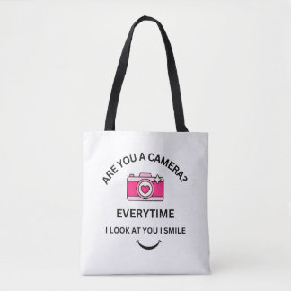 Bolso De Tela Imagen Perfect Love Pink Camera Design Shoulder