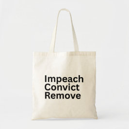 Bolso De Tela Impeachment Condena Eliminar Anti-Trump