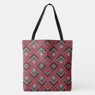Bolso De Tela Impresión africana tradicional Jira reRetso de Zim