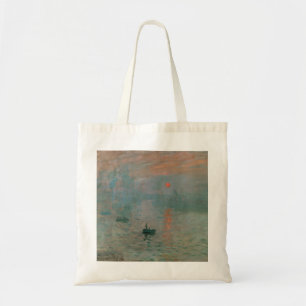 Bolso De Tela Impresión, amanecer de Claude Monet