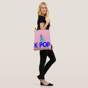 Bolso De Tela impresión clásica fabulosa de la moda de KPop del