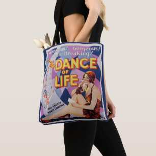 Bolso De Tela Impresión de afiches de Dance Of Life Vintage