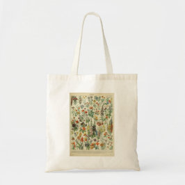 Bolso De Tela Impresión de aislamiento de flor de labios