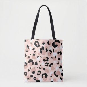 Bolso De Tela Impresión de animales leopardos abstractos moderno