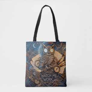 Bolso De Tela Impresión de arte abstracto Midnight Creative Nigh