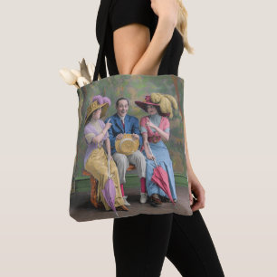 Bolso De Tela impresión de artistas de vaudeville de alrededor d