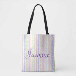 Bolso De Tela Impresión de bebé de pastel de corte