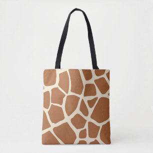 Bolso De Tela Impresión de jirafa