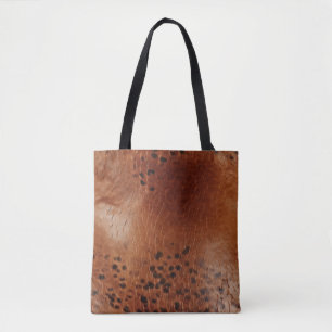 Bolso De Tela Impresión de un animal moreno