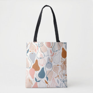 Bolso De Tela Impresión escandinava: patrón de fruta vintage