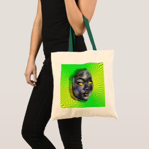 Bolso De Tela Impresión facial