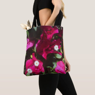 Bolso De Tela Impresión floral tropical, modo retro