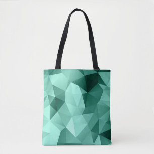Bolso De Tela Impresión geométrica de triángulos poligonales