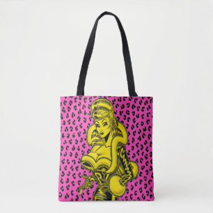 Bolso De Tela Impresión Vana DeVinyl™/Leopard
