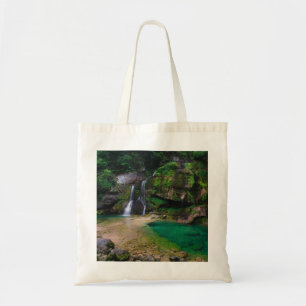 Bolso De Tela Impresionante cascada Virje, Poster de Eslovenia