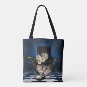 Bolso De Tela Impresionante diseño caprichoso para gato de odio