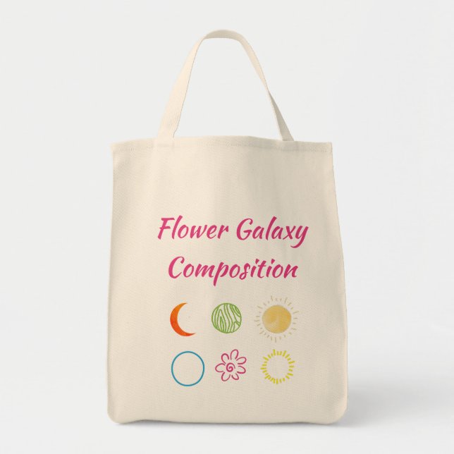 Bolso De Tela Impresionante diseño de la combinación de galaxia  (Frente)