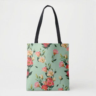 Bolso De Tela Impresionante estampado floral al estilo victorian