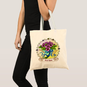 Bolso De Tela Impresionante Gran Hija