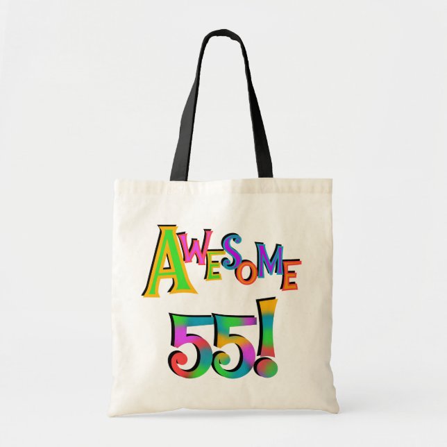 Bolso De Tela Impresionantes camisetas de cumpleaños y regalos (Frente)