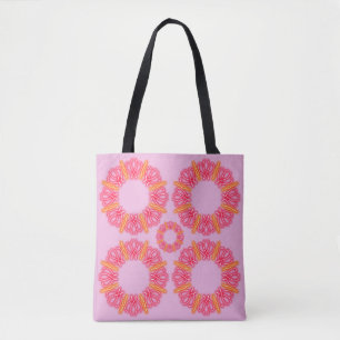 Bolso De Tela Impresiones de caleidoscopio 