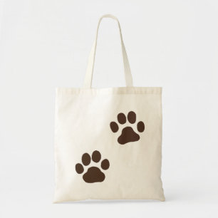 Bolso De Tela Impresiones fangosas de la pata