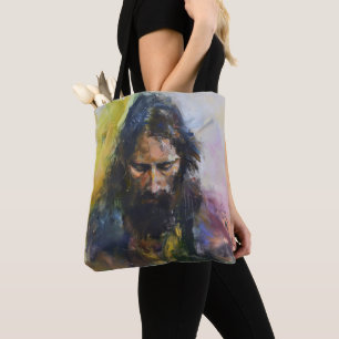 Bolso De Tela Impresionismo Jesús Triste