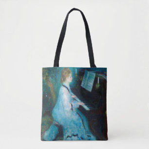 Bolso De Tela Impresionista de la época del piano