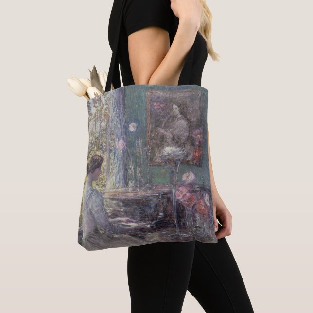Bolso De Tela Improvisación de Frederick Childe Hassam (Detalle)
