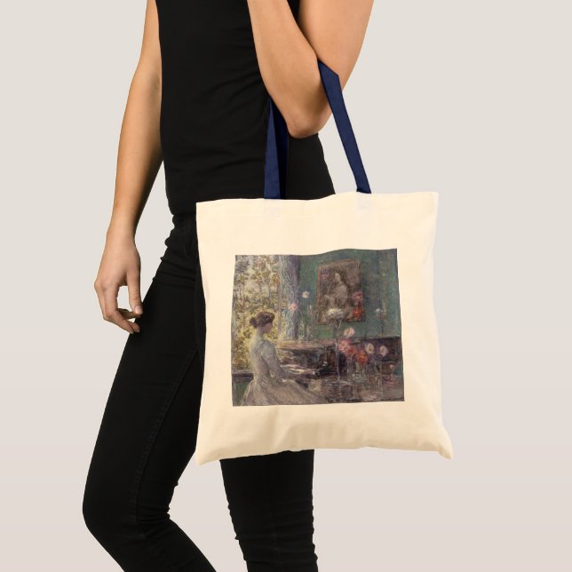 Bolso De Tela Improvisación por Frederick Childe Hassam (Anverso (producto))