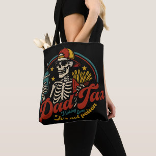 Bolso De Tela Impuestos a los papás asegurándose de que no sea e