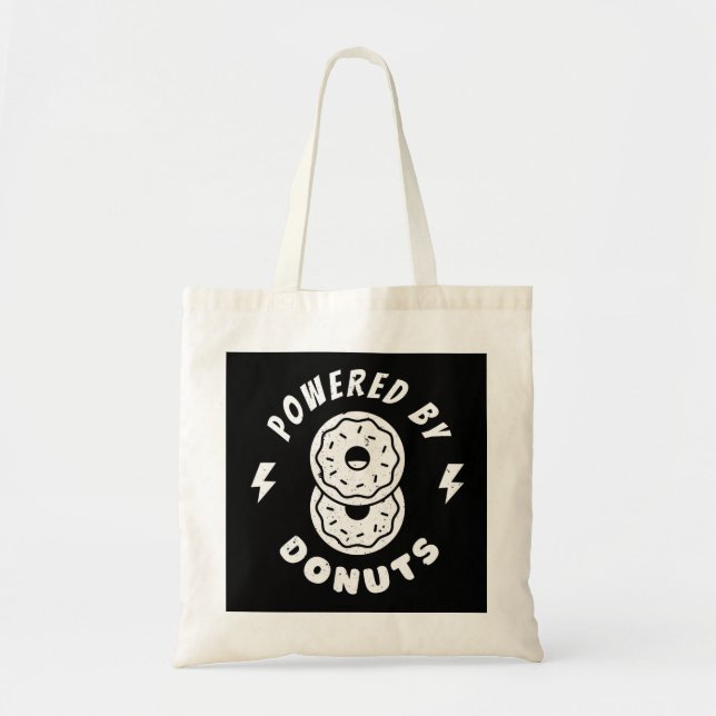 Bolso De Tela Impulsado Por Donas (Frente)
