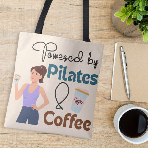 Bolso De Tela Impulsado por Pilates y yoga de fitness con presup