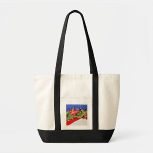 Bolso De Tela Impulse las espumas Tragetasche Weihnachtsfest